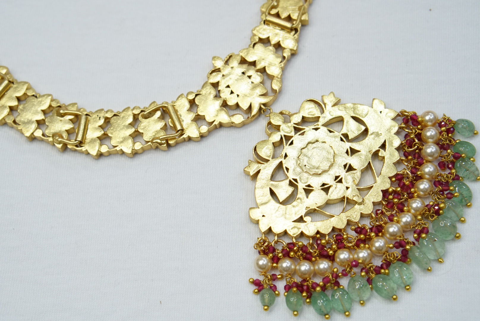 Kundan Necklace (4-7513)(K )(preorder) - JEWELSTYLE