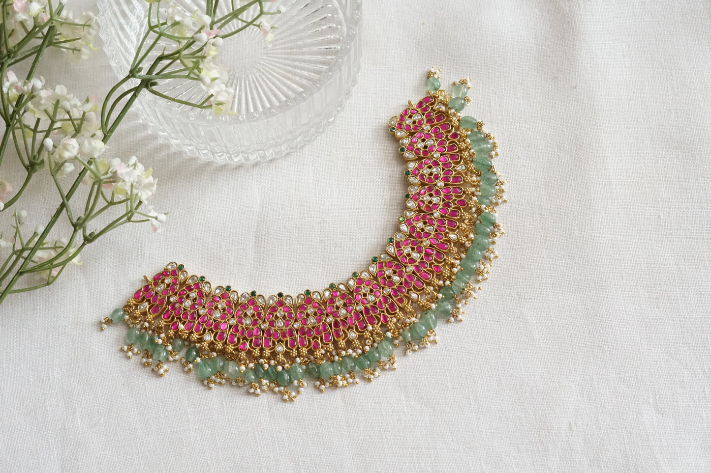 Kundan Necklace (4-9231)(K)