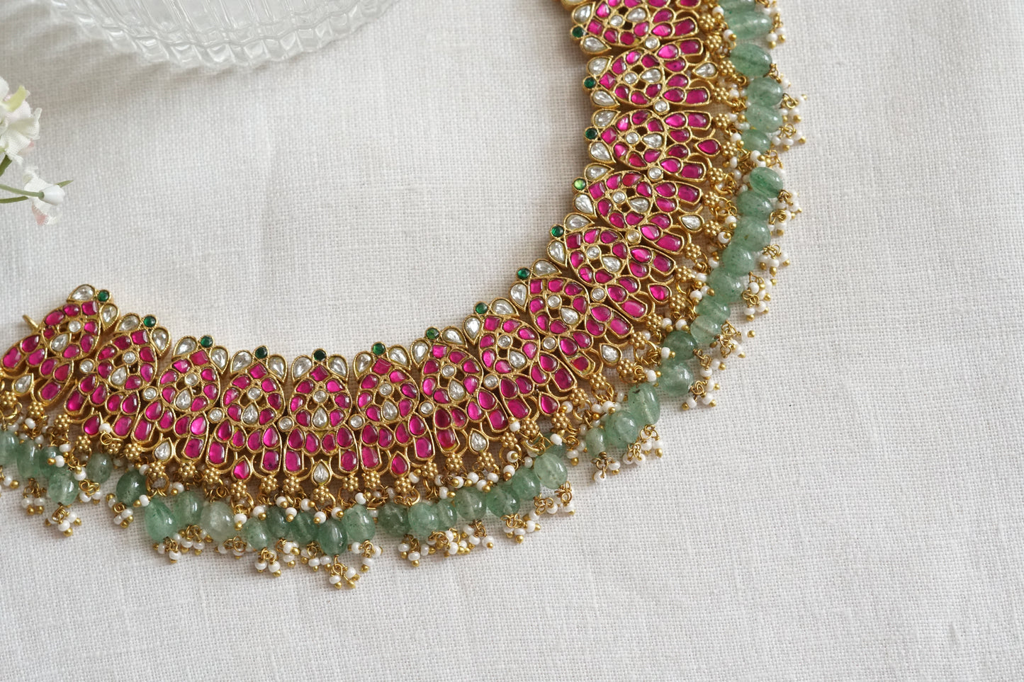 Kundan Necklace (4-9231)(K)