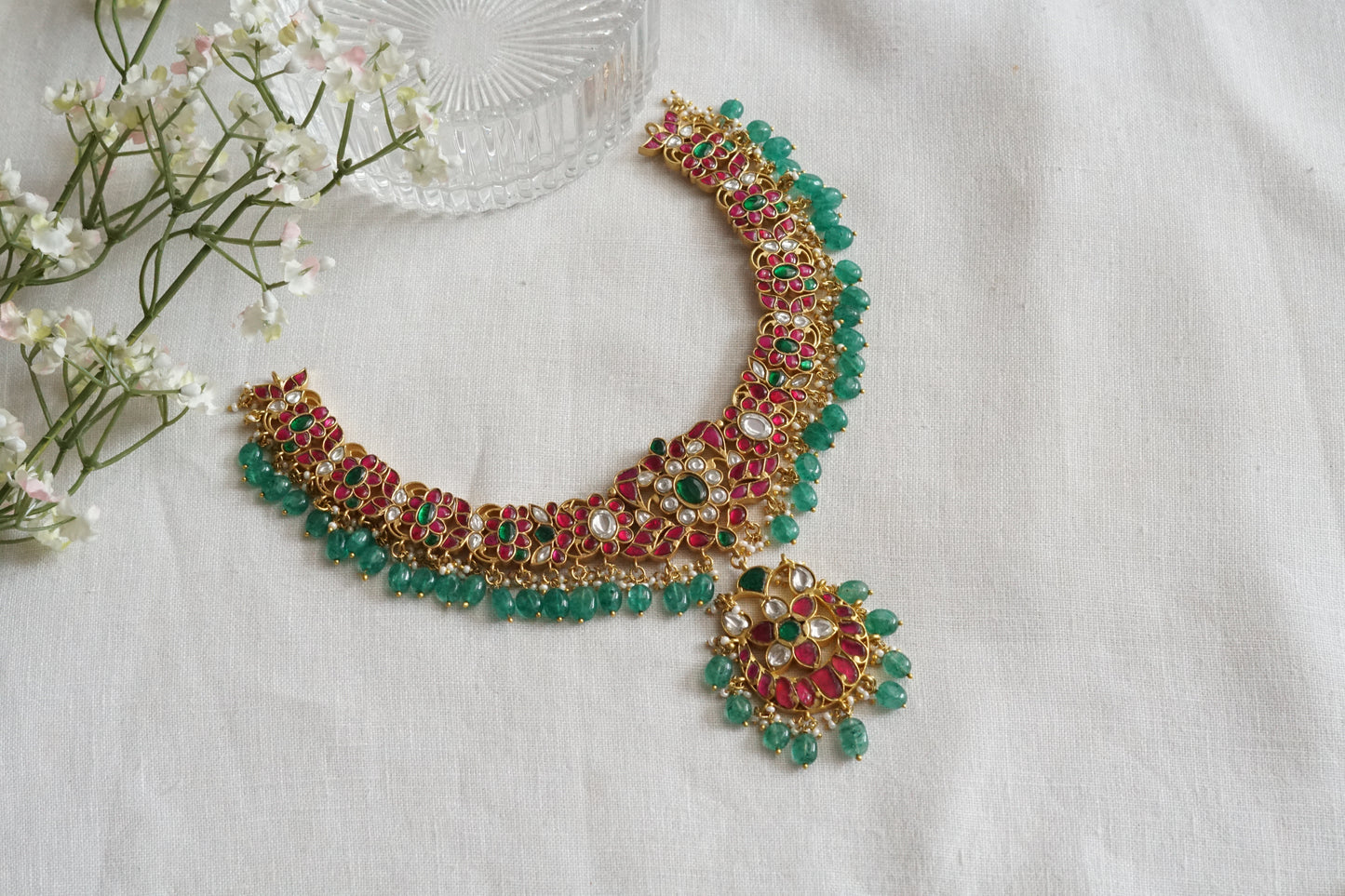 Kundan Necklace (4-9229)(K)
