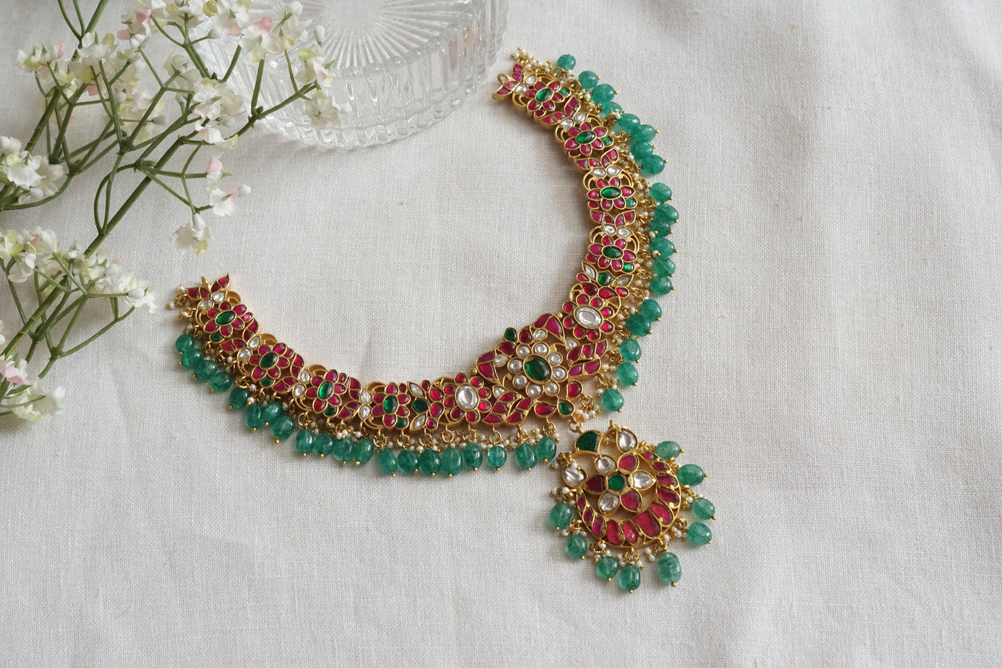 Kundan Necklace (4-9229)(K)