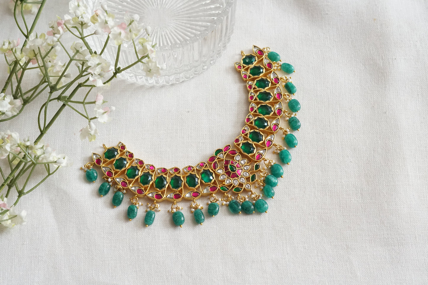 Kundan Necklace (4-9228)(K)