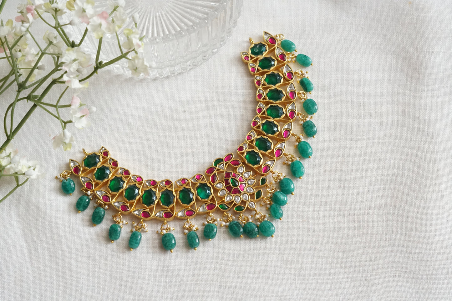 Kundan Necklace (4-9228)(K)