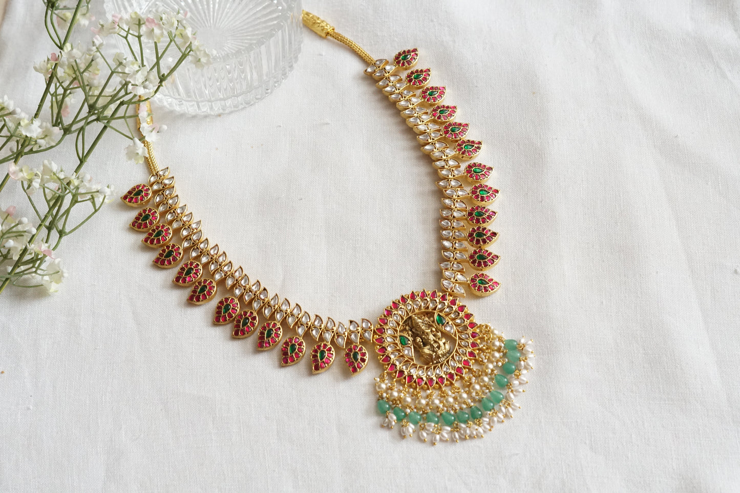 Kundan Necklace (4-9227)(K)