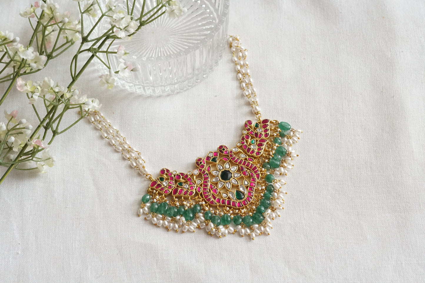Kundan Necklace (4-9224)(K)