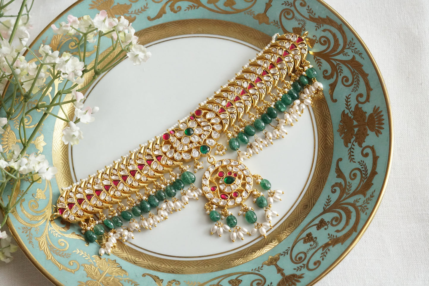 Kundan Choker (4-9221)(K)