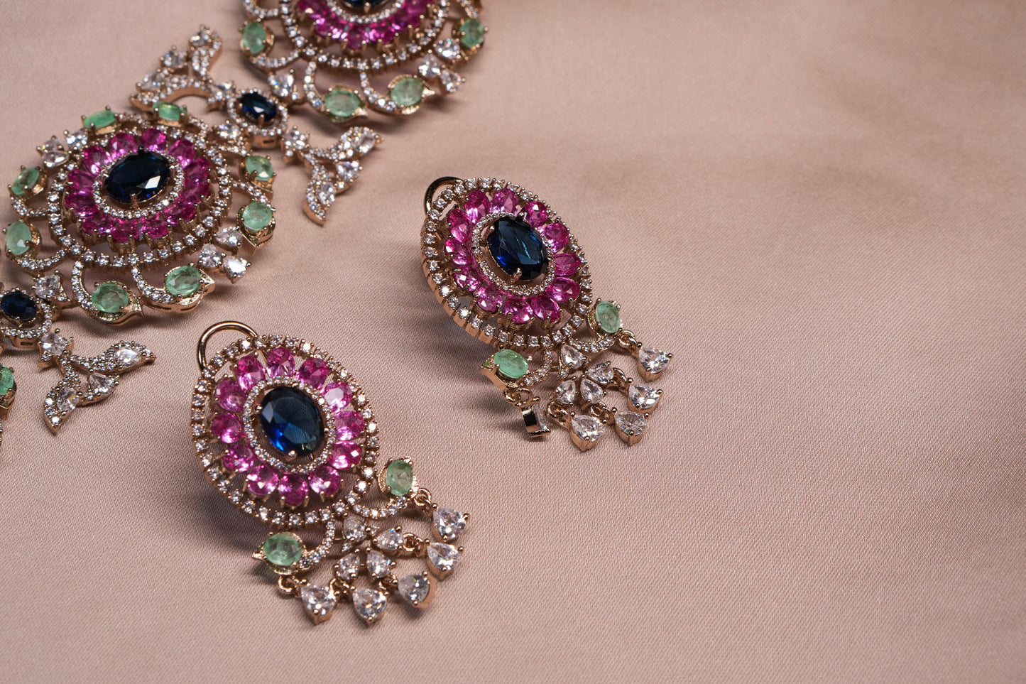 AD Choker Set  (4-9095)(B) - JEWELSTYLE