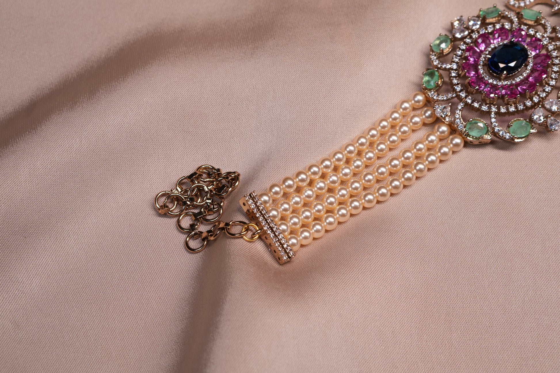 AD Choker Set  (4-9095)(B) - JEWELSTYLE