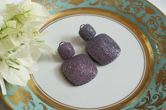 AD Stone earring (1-4750)(B)