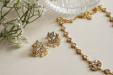 Kundan Necklace Set( 4-9215)(R)(PREORDER) - JEWELSTYLE
