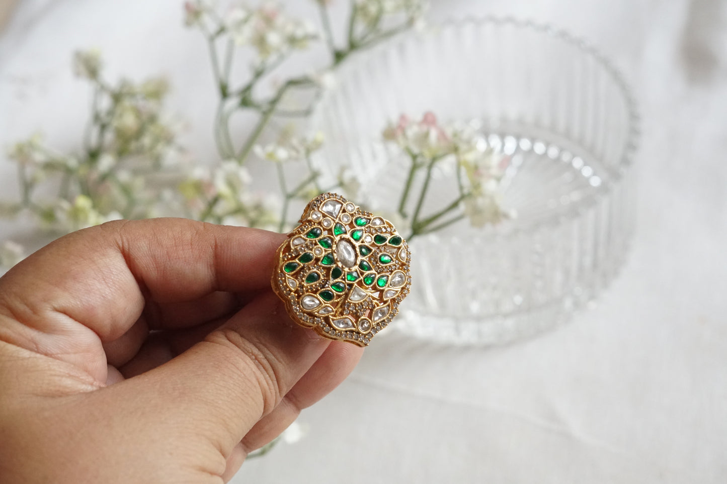 Kundan Ring (6-366)(R)