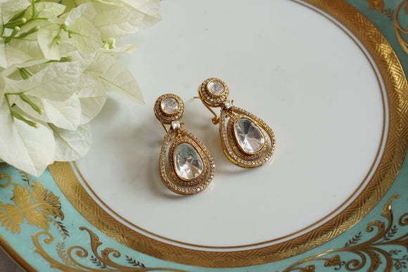 Polki Earring (1-4739)(B)