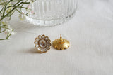 Kundan  Studs (1-5251)(R) - JEWELSTYLE