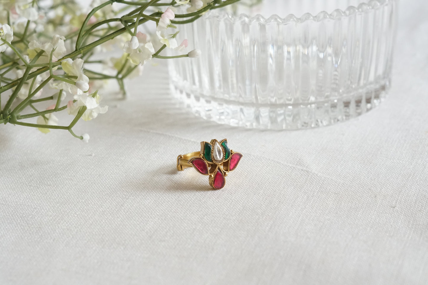 Kundan Ring (6-368)(R)