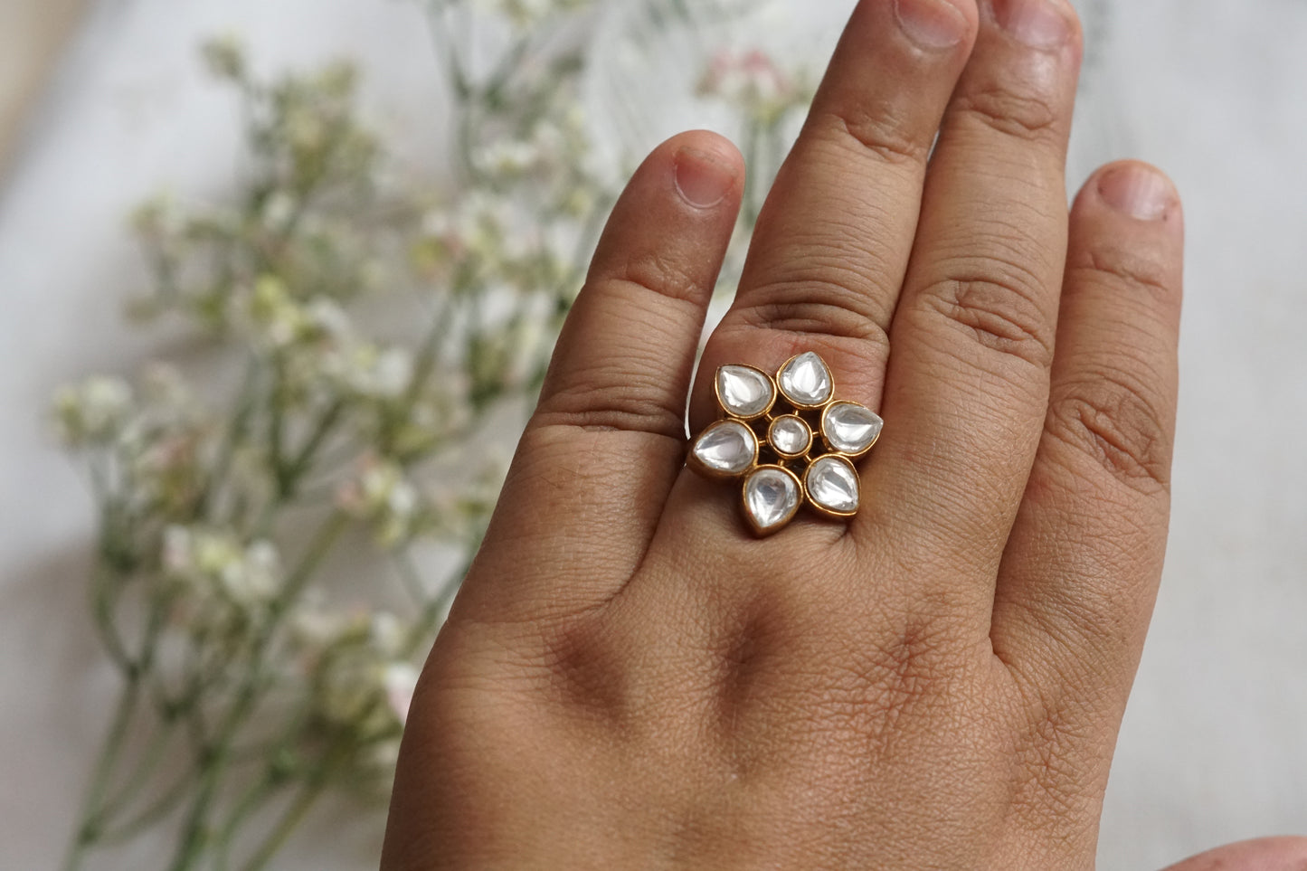 Kundan Ring (6-336)(R)