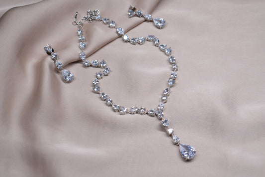 AD Necklace Set (4-9116)(B)