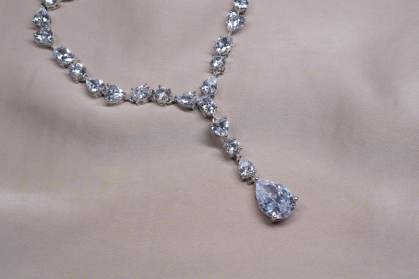 AD Necklace Set (4-9116)(B)