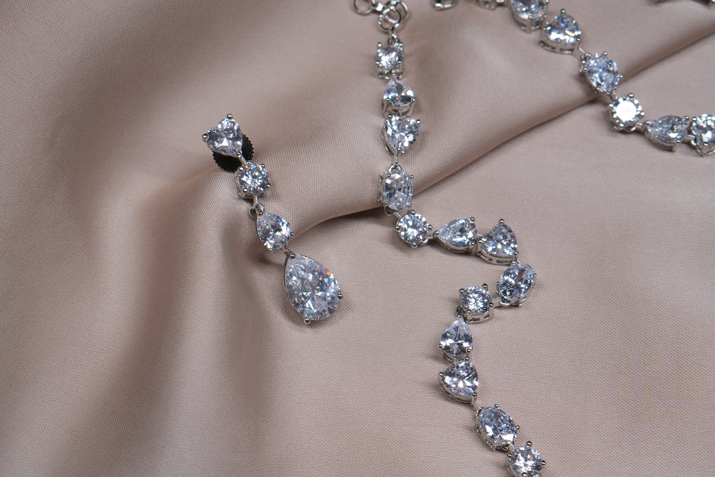 AD Necklace Set (4-9116)(B)