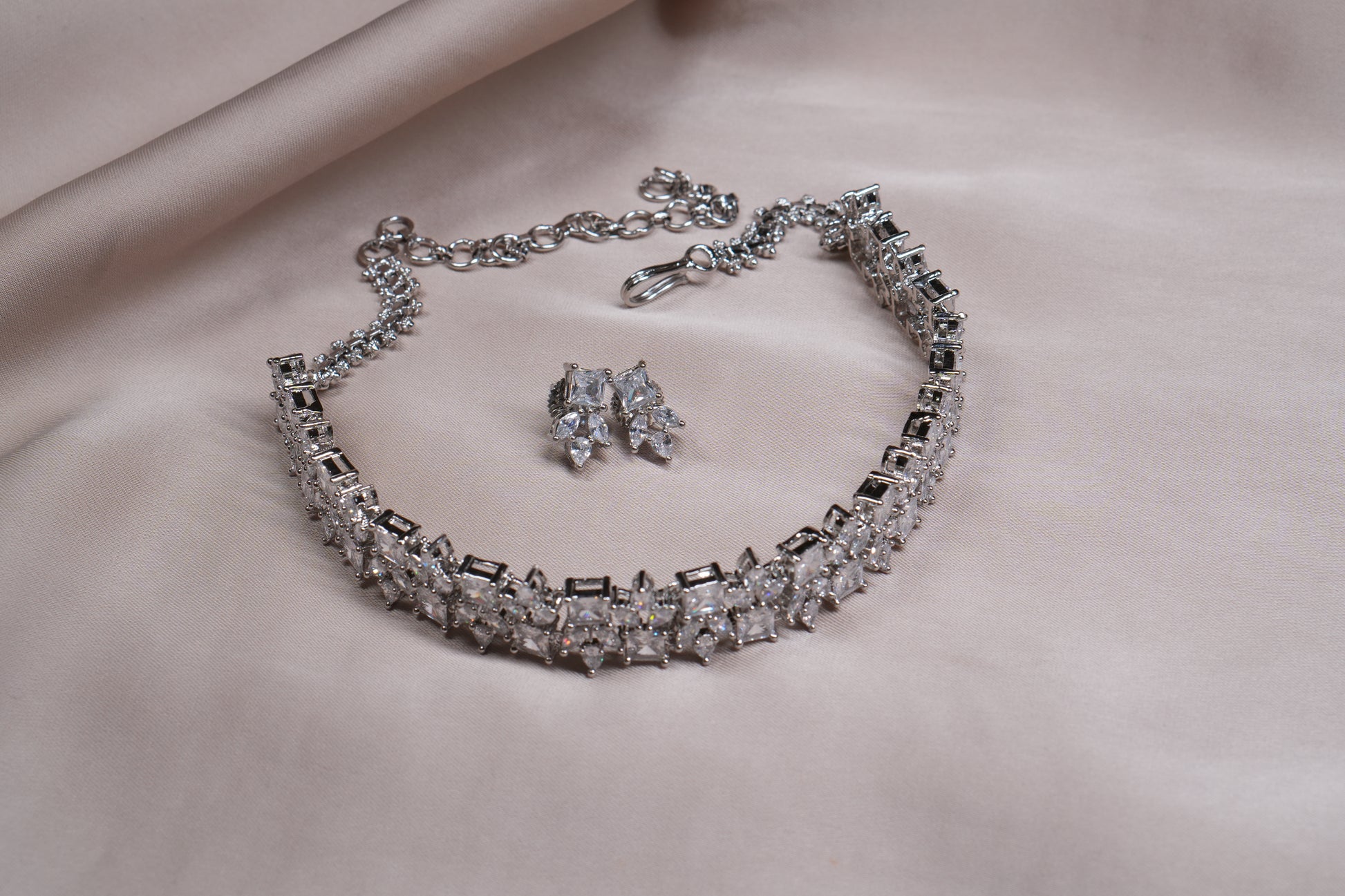 AD Choker Set ( 4-9114)(B) - JEWELSTYLE