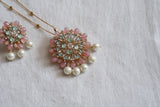 Polki Pendant Set (4-8083)(B)