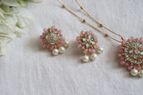 Polki Pendant Set (4-8083)(B)