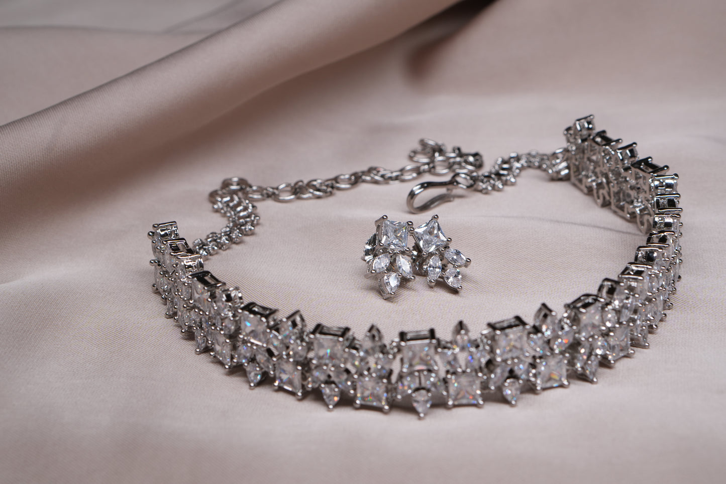 AD Choker Set ( 4-9114)(B) - JEWELSTYLE