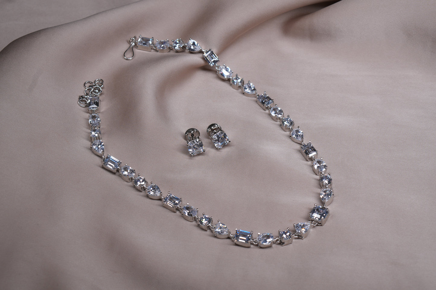 AD Necklace Set ( 4-9113)(B)