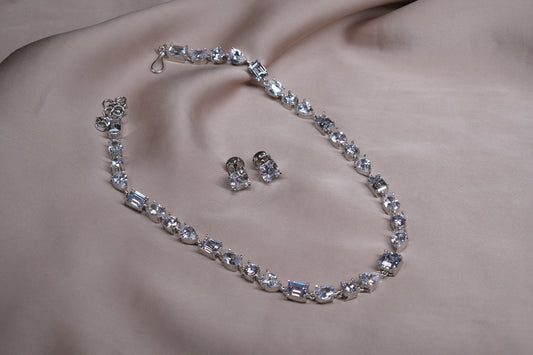 AD Necklace Set ( 4-9113)(B)