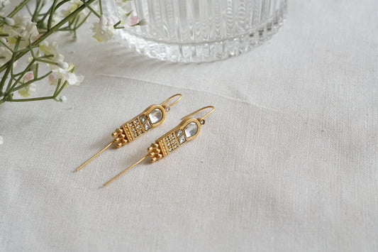Kundan Earcuff Earrings (1-5263)(R)