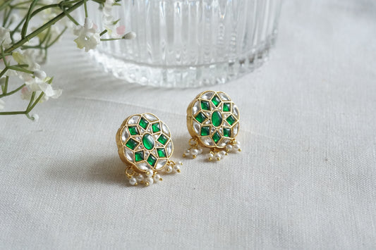 Kundan  Studs (1-5249)(R)