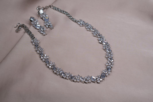 AD Necklace Set ( 4-9108)(B)