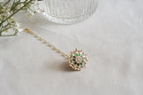 Kundan Borla Maangtikka (5-1728)(R) - JEWELSTYLE