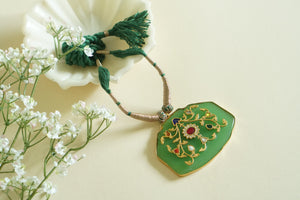 Kundan pendant (4-8266)(R)