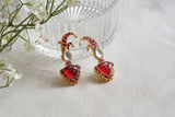 Kundan Earcuff Earrings (1-5266)(R) - JEWELSTYLE