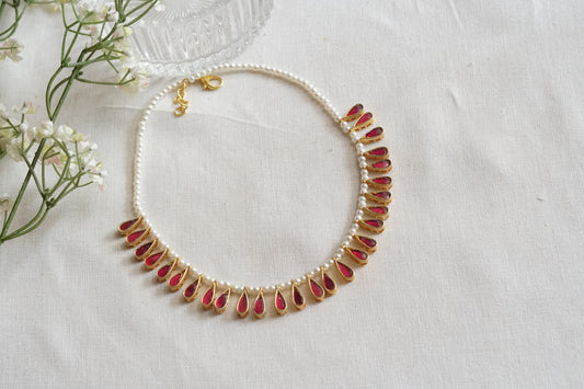 Kundan Necklace  (4-9246)(R)