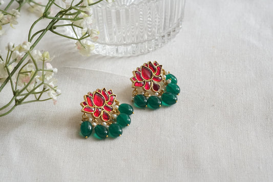 Kundan  Studs (1-5247)(R)