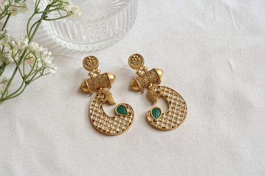 Kundan Earrings (1-5254)(R)