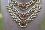 Kundan Ranihaar necklace (4-6071)(S)