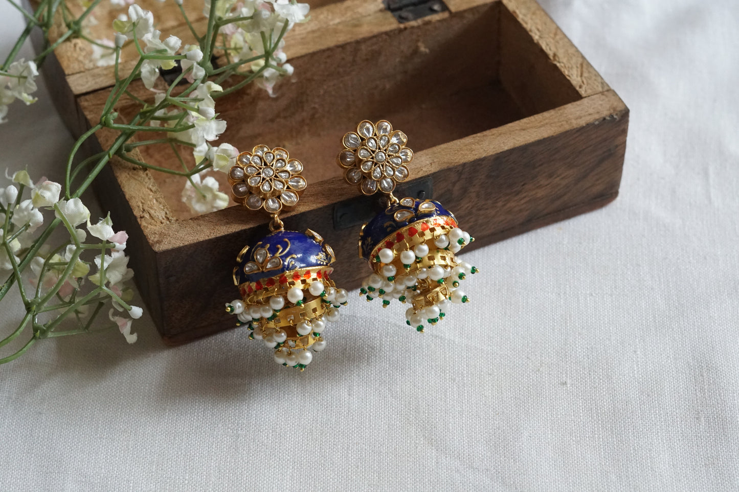 Kundan Meena Jhumki (1-5262)(R)