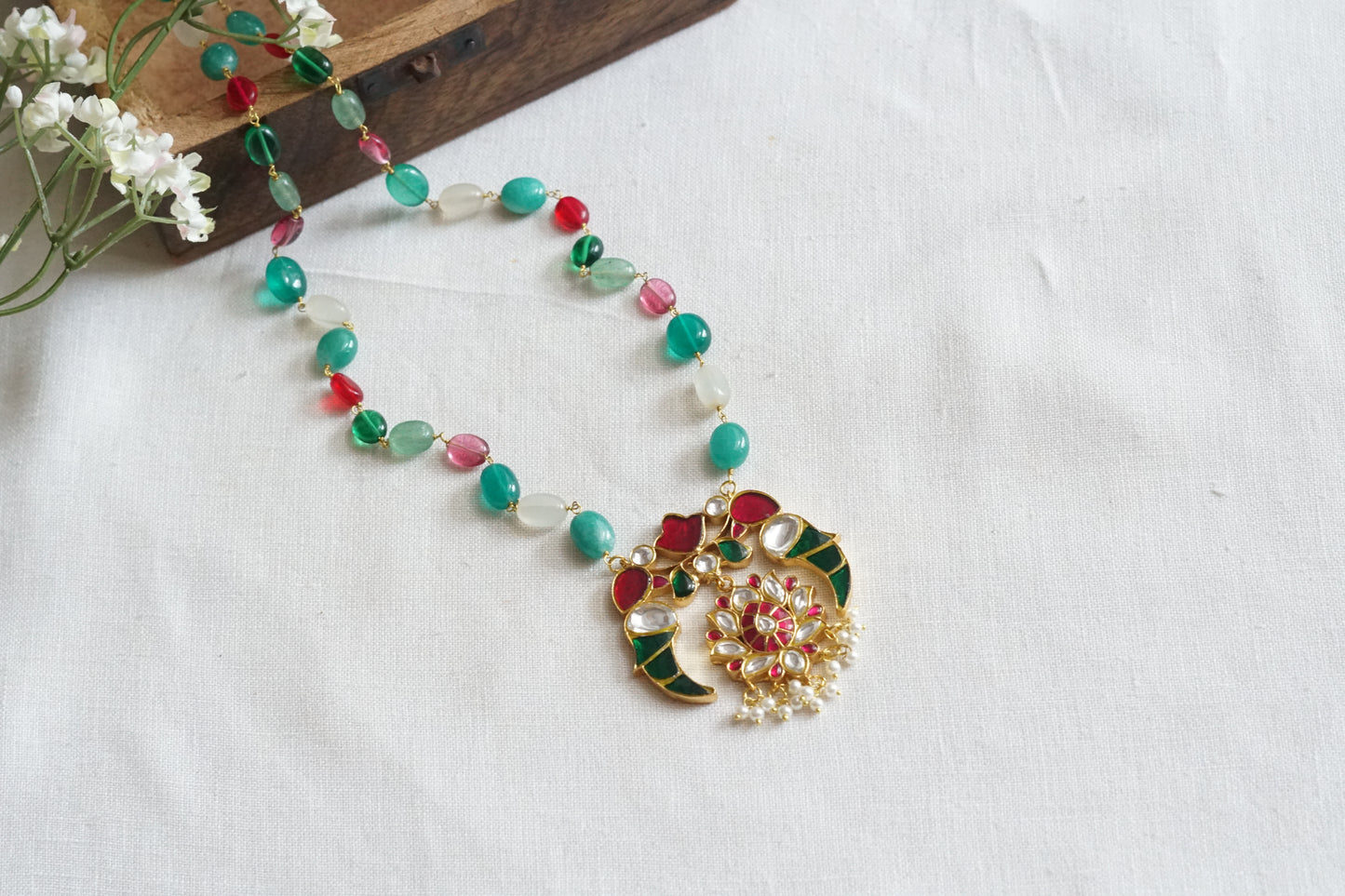 Kundan Pendant (4-9249)(R)