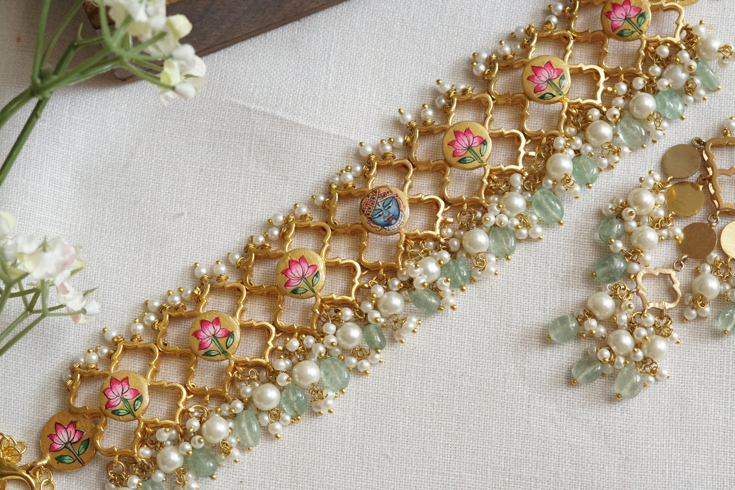 Antique Choker Set (4-9243)(R)