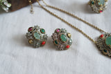 Polki Necklace set  (4-8273)(B)