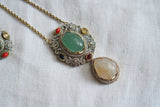 Polki Necklace set  (4-8273)(B)