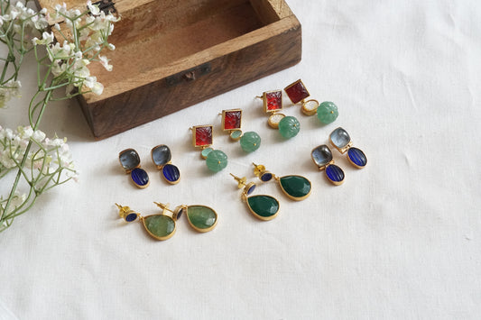 Kundan Earrings (1-5268)(R)