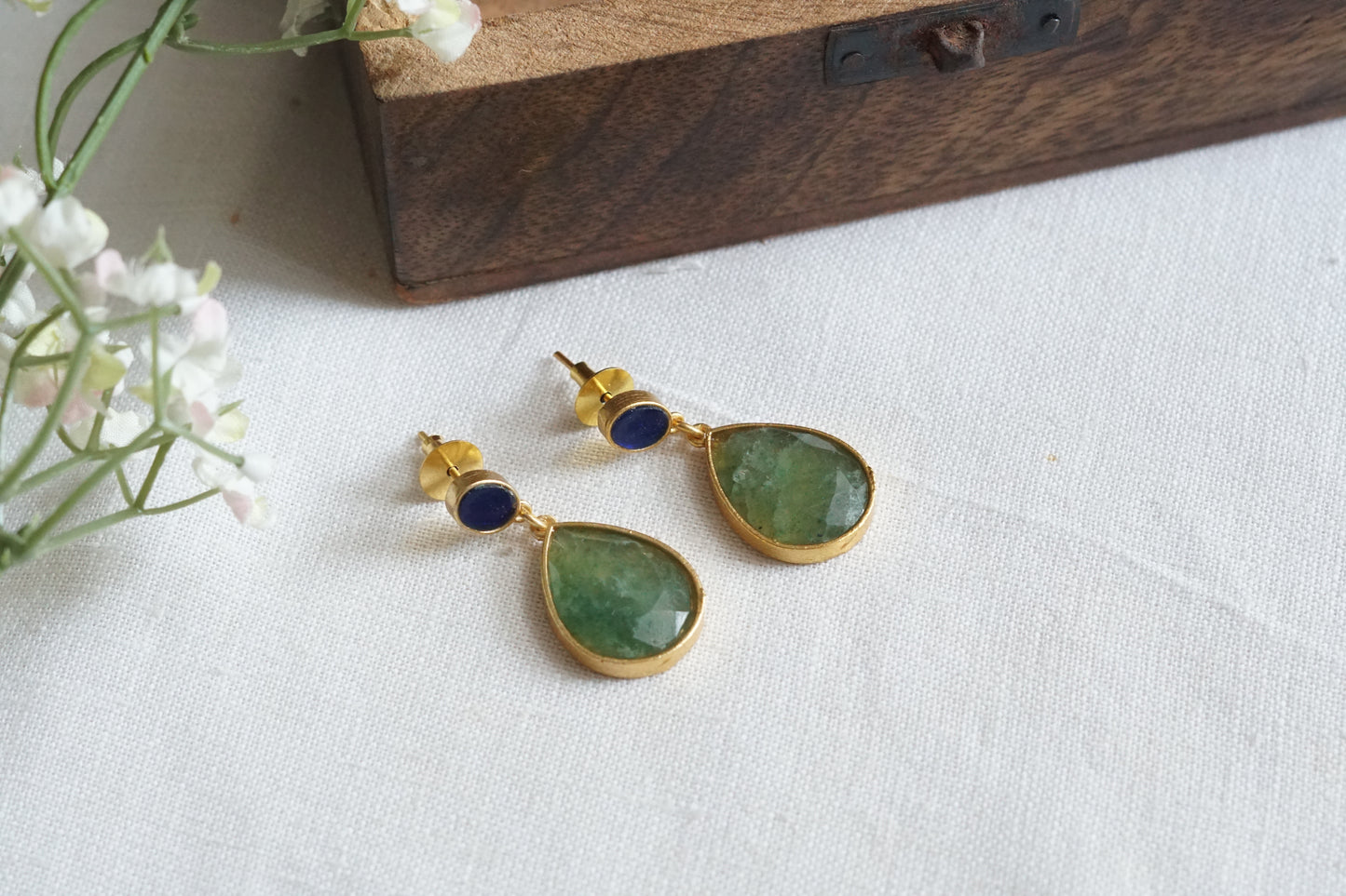 Kundan Earrings (1-5268)(R)