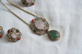 Polki Necklace set (4-8274)(B)(ALREADY DISCOUNTED PIECE)