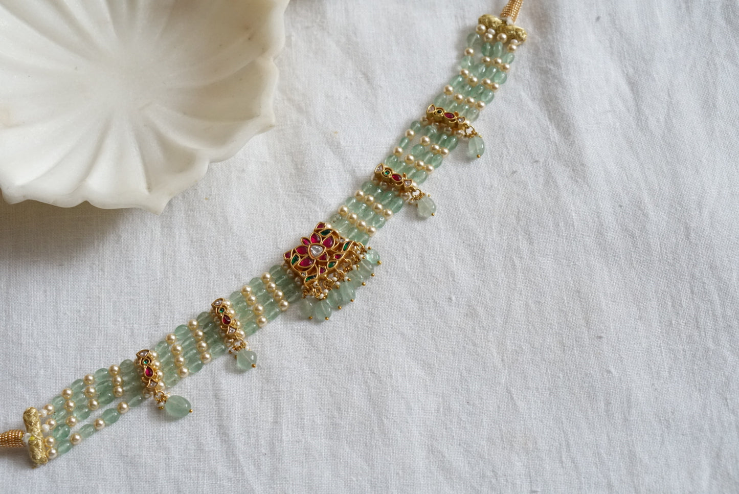 Kundan choker (4-7543)( K)(PREORDER)