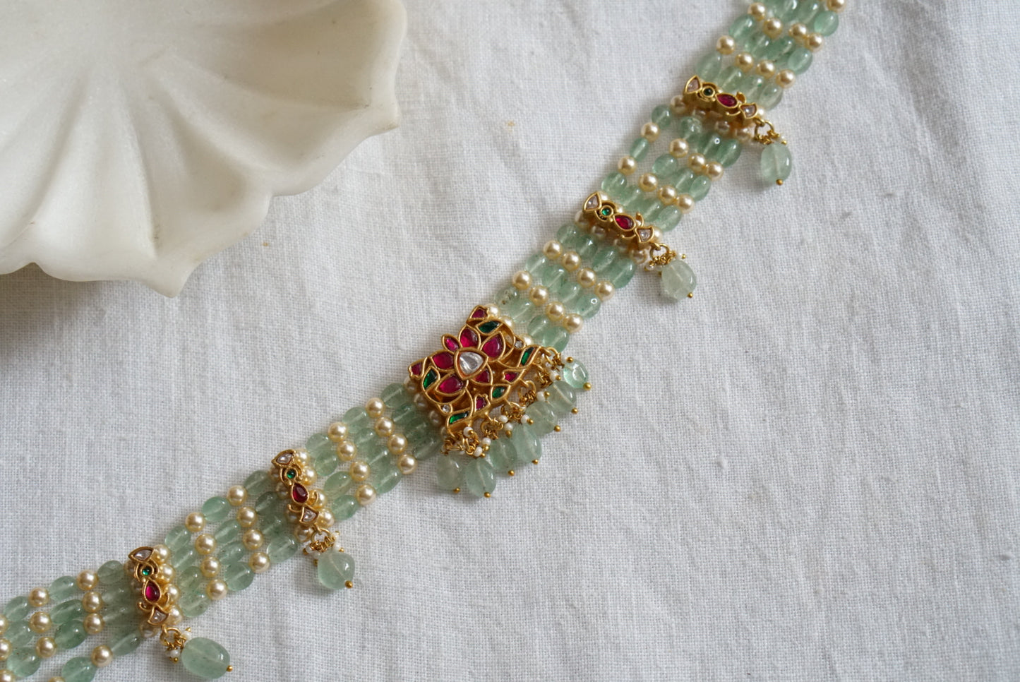 Kundan choker (4-7543)( K)(PREORDER)