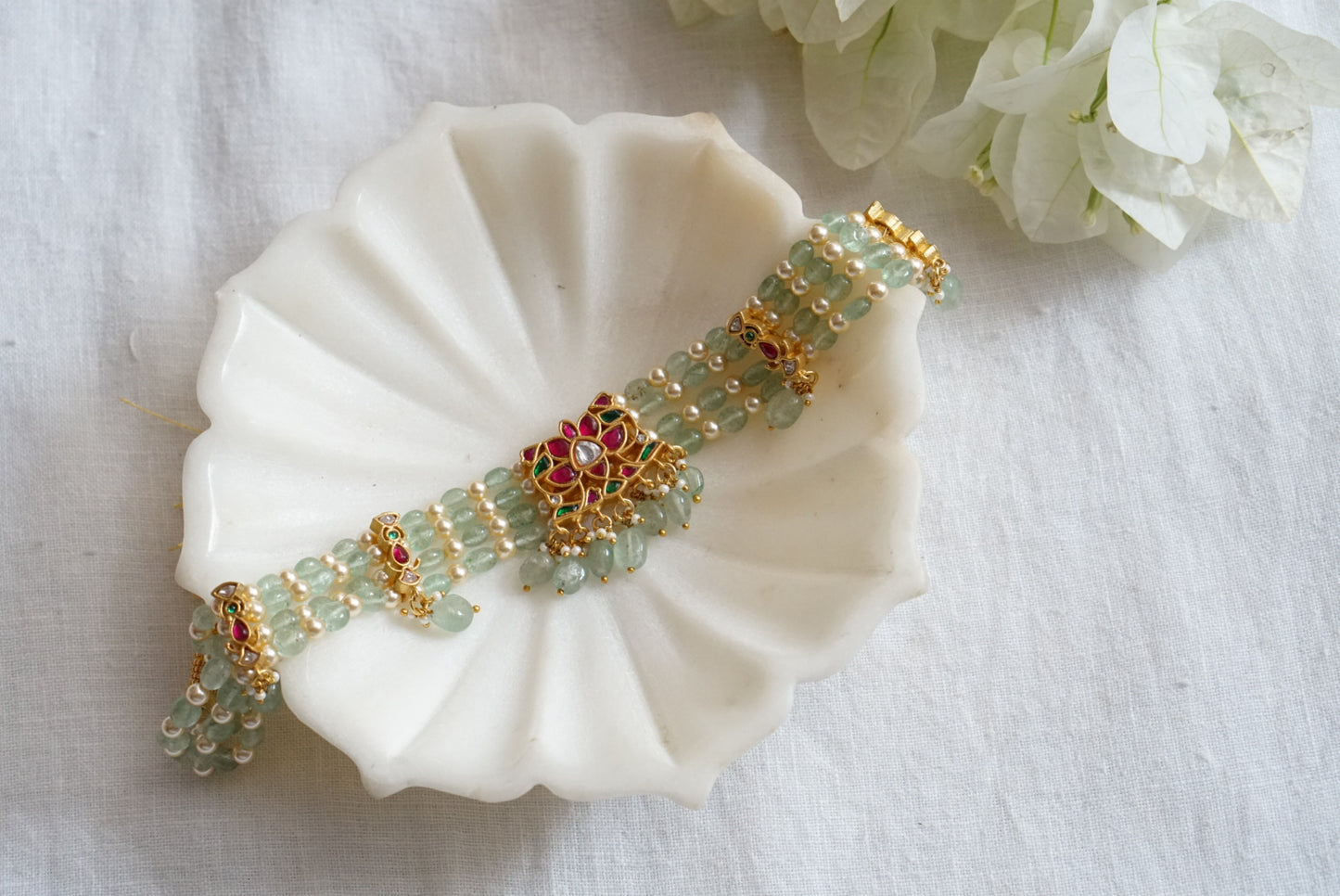 Kundan choker (4-7543)( K)(PREORDER)