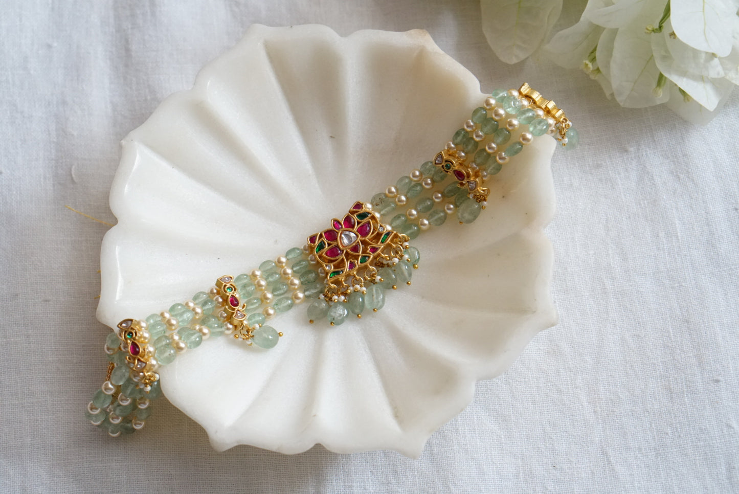 Kundan choker (4-7543)( K)(PREORDER)